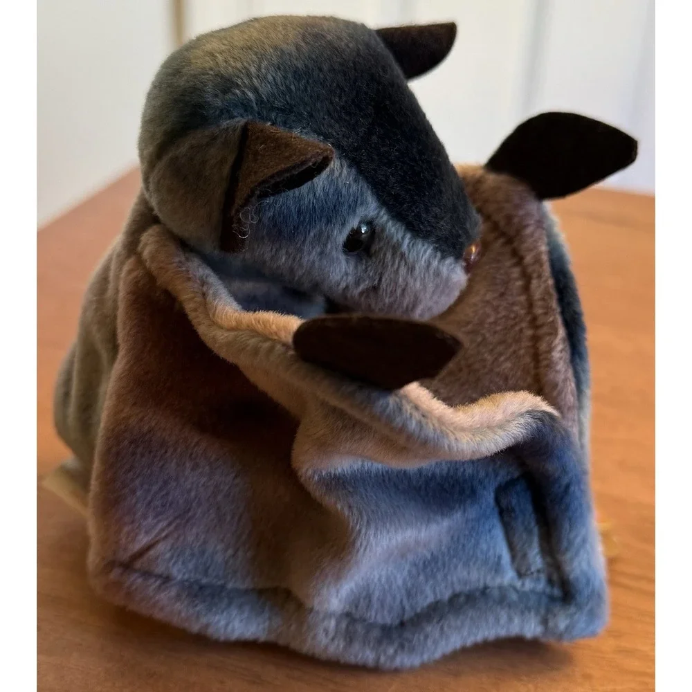 Batty‎ Tye-Dye Beanie Baby WITH ERRORS 1996/1998 MISPRINT Rare EUC Vintage
